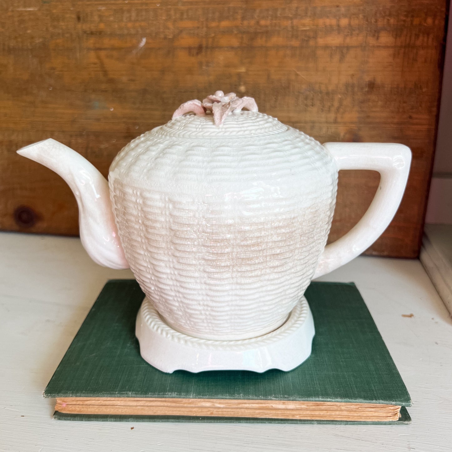 Vintage Teapot w/ Base