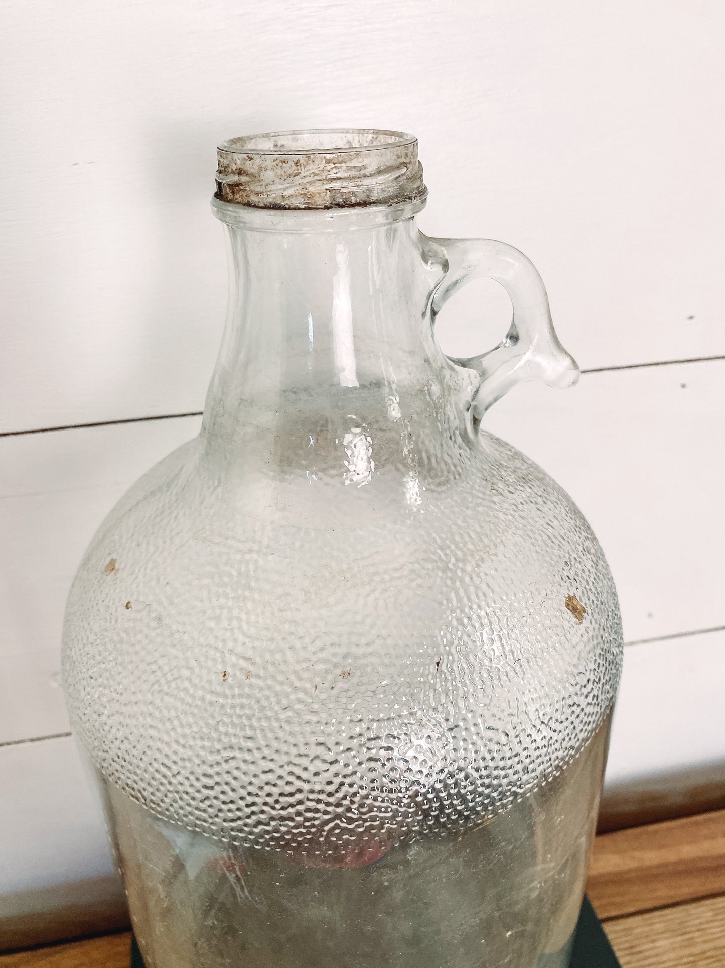 Vintage Glass Gallon Bottle