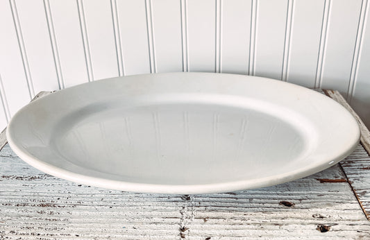 Ironstone Oval Platter