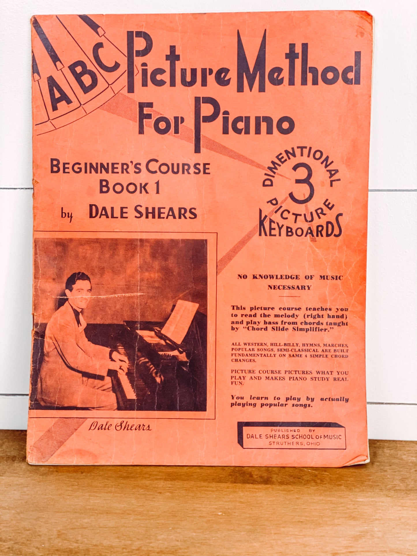 Vintage Piano Book