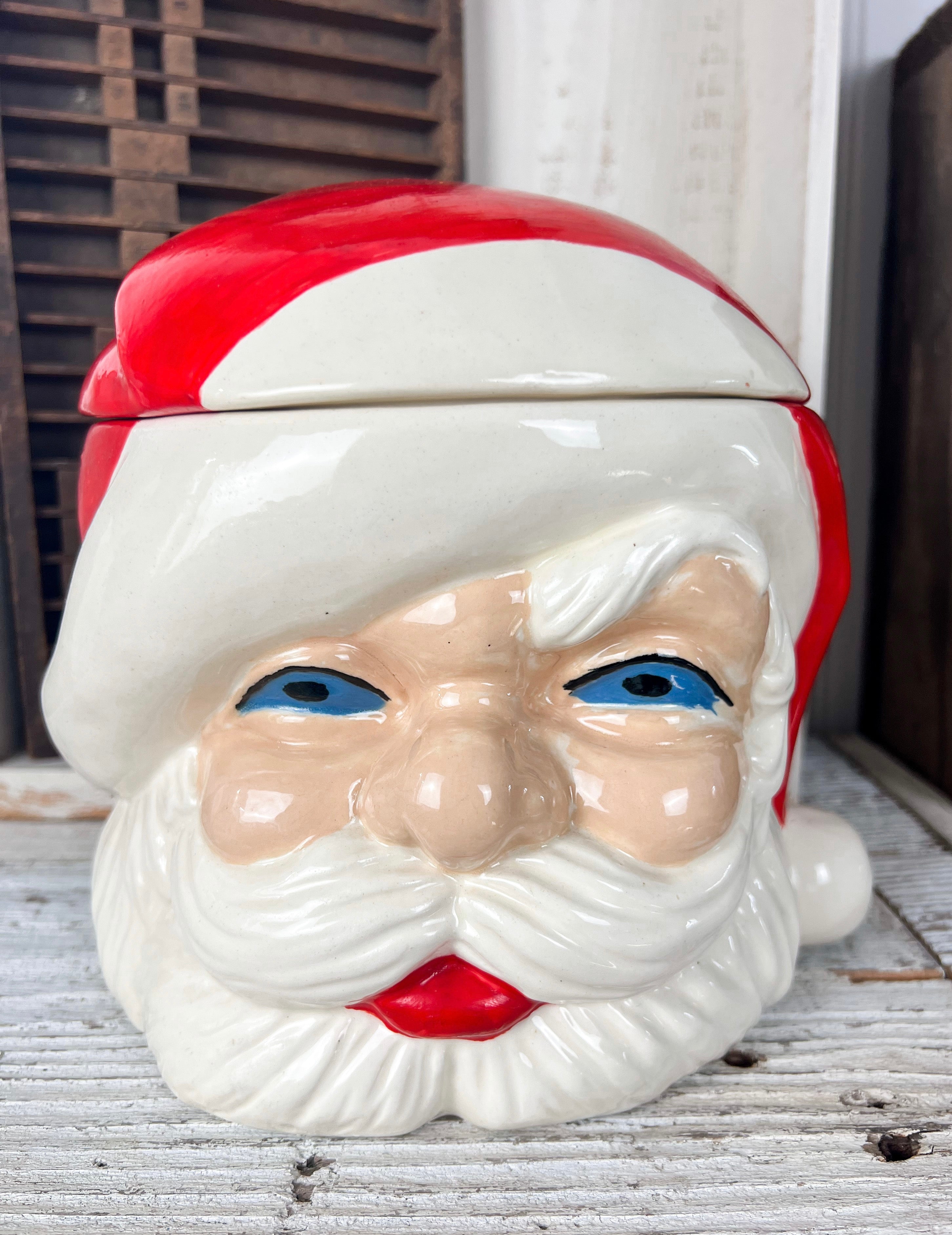 Vintage Santa Cookie deals jar