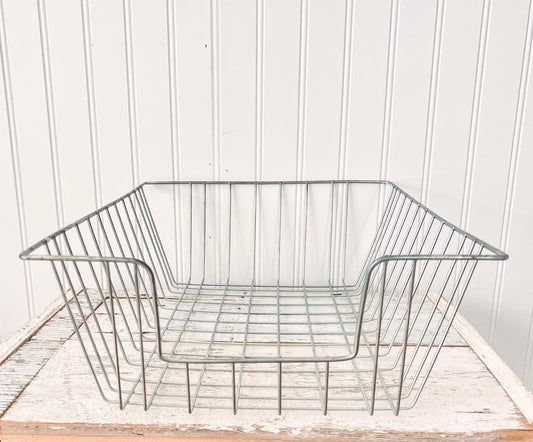 Vintage Wire Basket