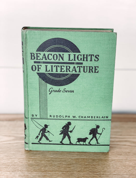 Vintage 1930's Beacon Lights of Literature Book