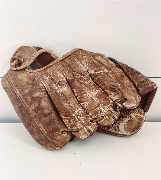 Vintage Left Handed Baseball Glove