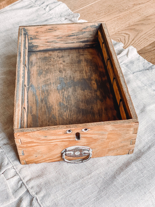 Vintage Wood Drawer