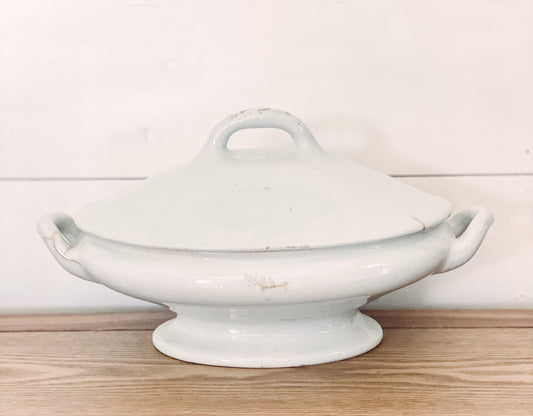 Ironstone Tureen W/ Lid